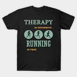 Run to Wellness: Cost-Free Therapy T-Shirt